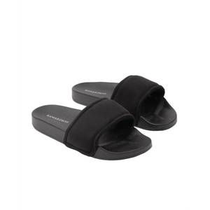 NEW BAMABONES women's pilo slides in black
